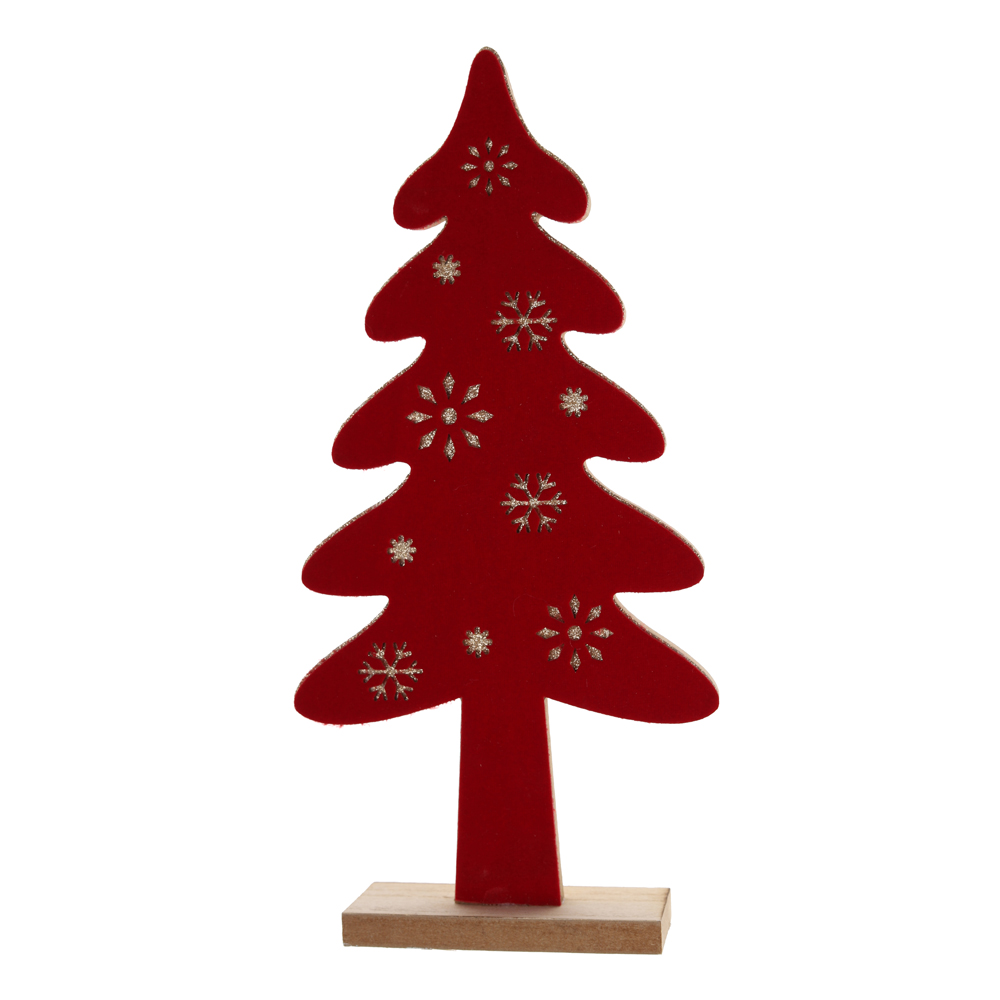 Beste Qualität Rote Weihnachtsbaum-Tischdekoration Oem-Tangchen 6