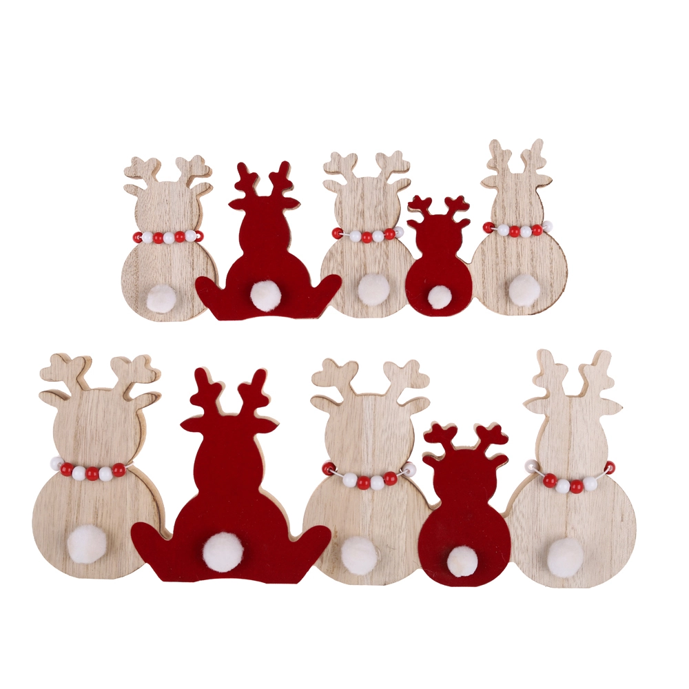 Oem Christmas wood reindeer tabletop decoration Factory Price-Tangchen 1