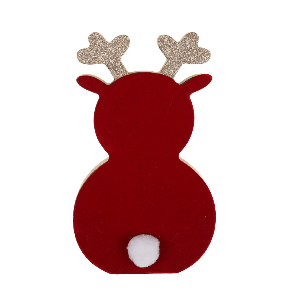 OEM Weihnachten Holz Rentier Tischdekoration Fabrikpreis-Tangchen 3