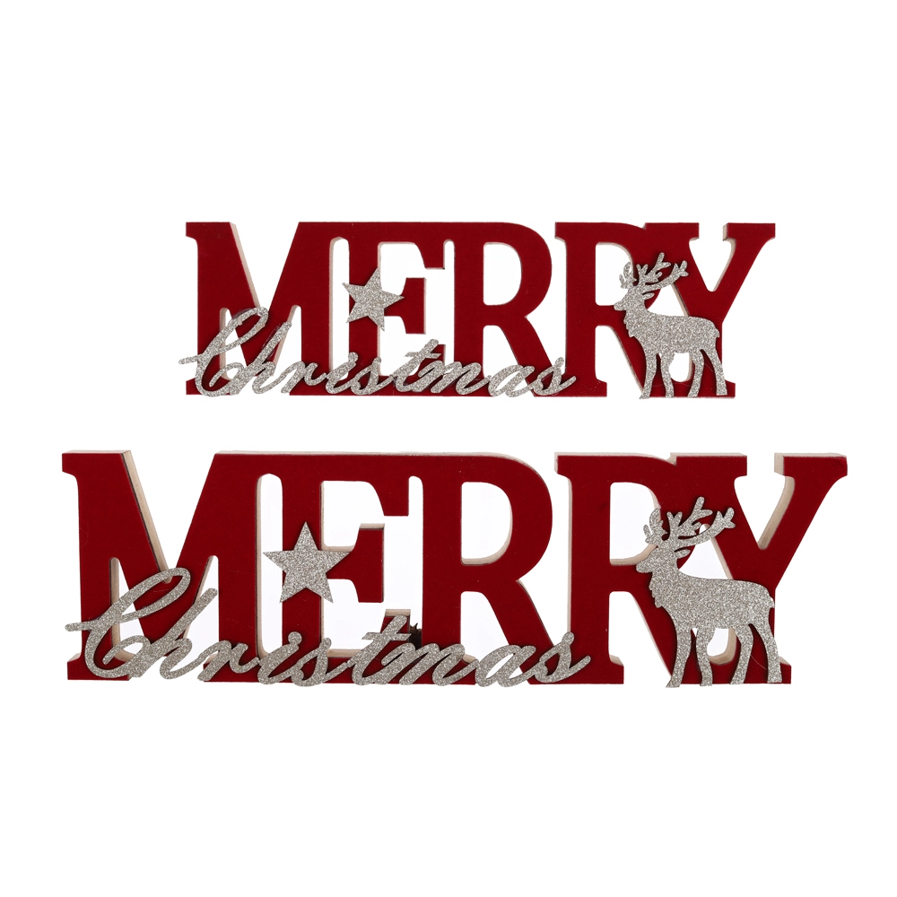 Wholesale Merry Christmas wood table window decorations With Good Price-Tangchen 1