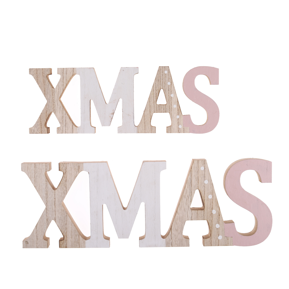Weihnachtsengel Tischdekoration Fensterdekoration Holz XMAS NOEL Ornamente 3