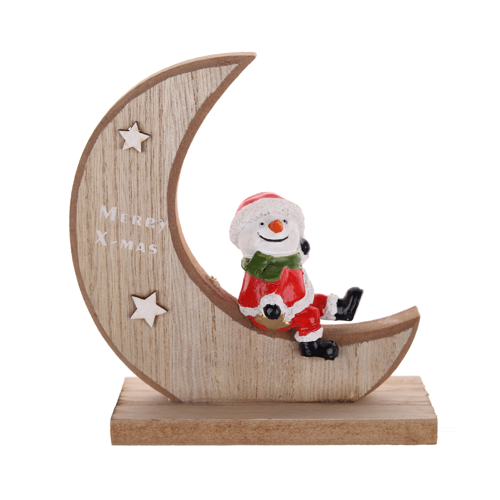 Bester Lieferant von Weihnachtsmann-Mond-Tischdekorationen 4