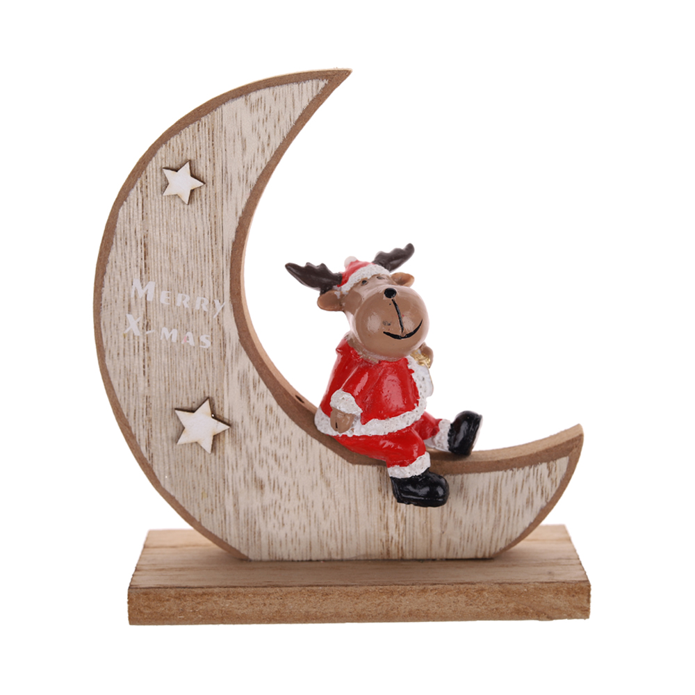 Bester Lieferant von Weihnachtsmann-Mond-Tischdekorationen 9