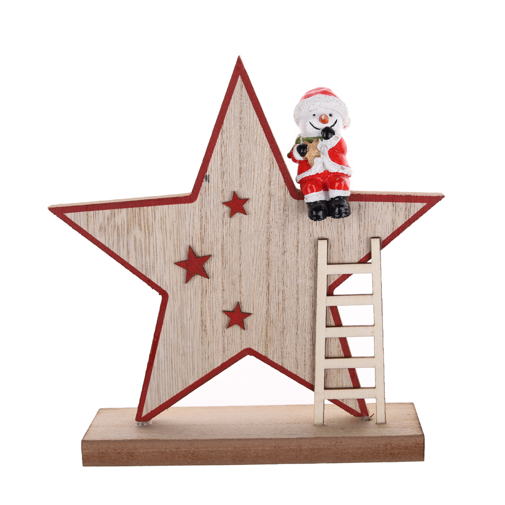 Bester Lieferant von Weihnachtsmann-Mond-Tischdekorationen 8
