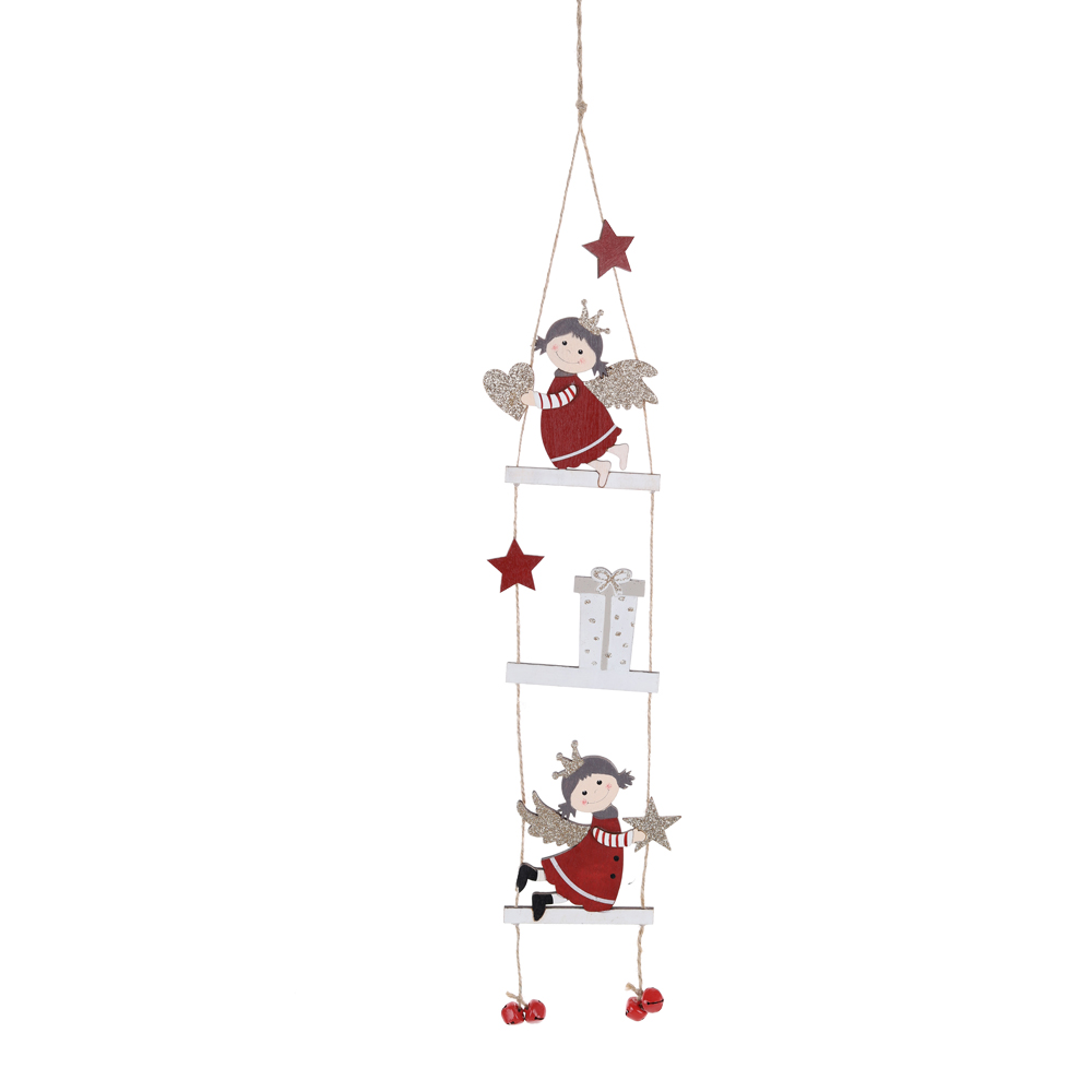 Bester Weihnachtsengel Willkommen Haustür Wandbehang Dekoration Fabrikpreis-Tangchen 3