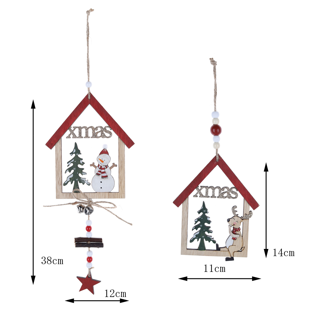 China Weihnachten Herz Baum Sternform Weihnachten Home Party Baum hängen Großhandel-Tangchen 9