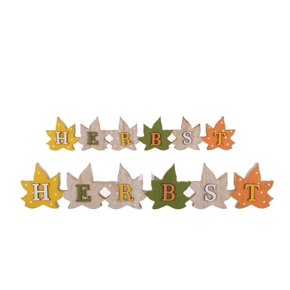 Fabrikpreis Ernte Holz Tischplatte HERBST Fensterdekorationen Großhandel-Tangchen 3
