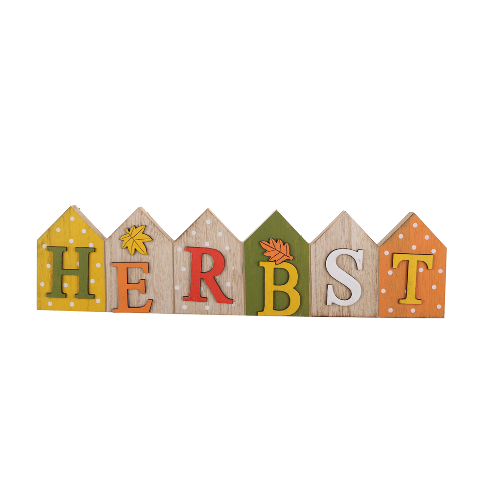 Fabrikpreis Ernte Holz Tischplatte HERBST Fensterdekorationen Großhandel-Tangchen 6
