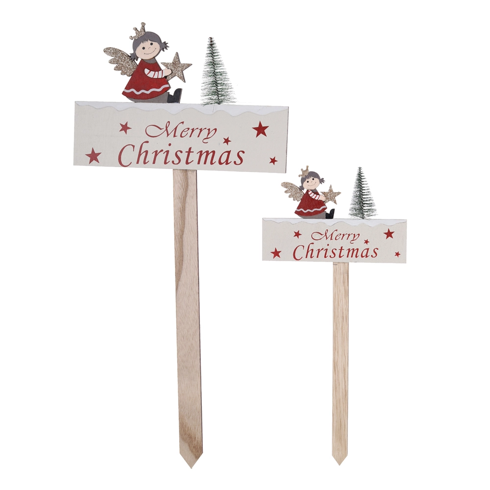 Proveedor de púas de madera para jardín, decoración navideña, a precio de fábrica - Tangchen 1