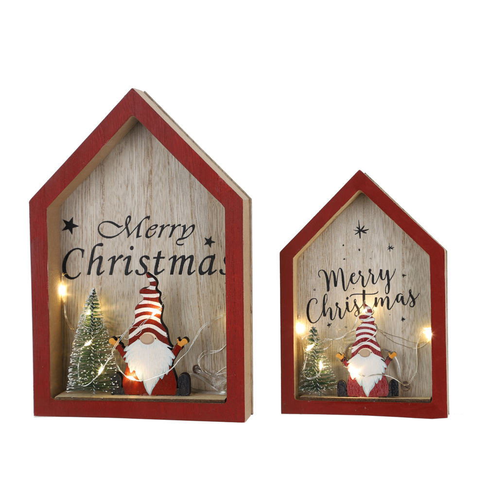 Weihnachtsbaum aus Holz, Tischdekoration, Wohnzimmer, Fensterdekoration, OEM mit gutem Preis-Tangchen 5