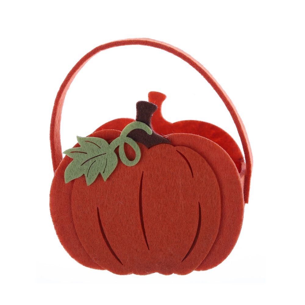 Bolsas de regalo de fieltro personalizadas para la cosecha de calabazas, decoraciones de cosecha de fábrica de China 1