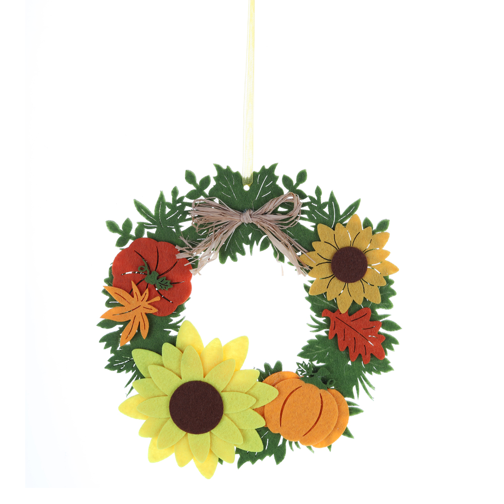 Guirnalda de calabazas de fieltro para decoración del hogar, hecha a medida, de fábrica china 6