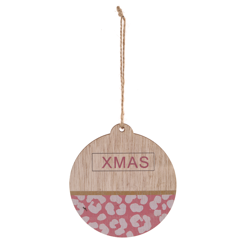 OEM-Weihnachtsbaumschmuck aus Holz Weihnachtsbaumanhänger zu verkaufen-Tangchen 4