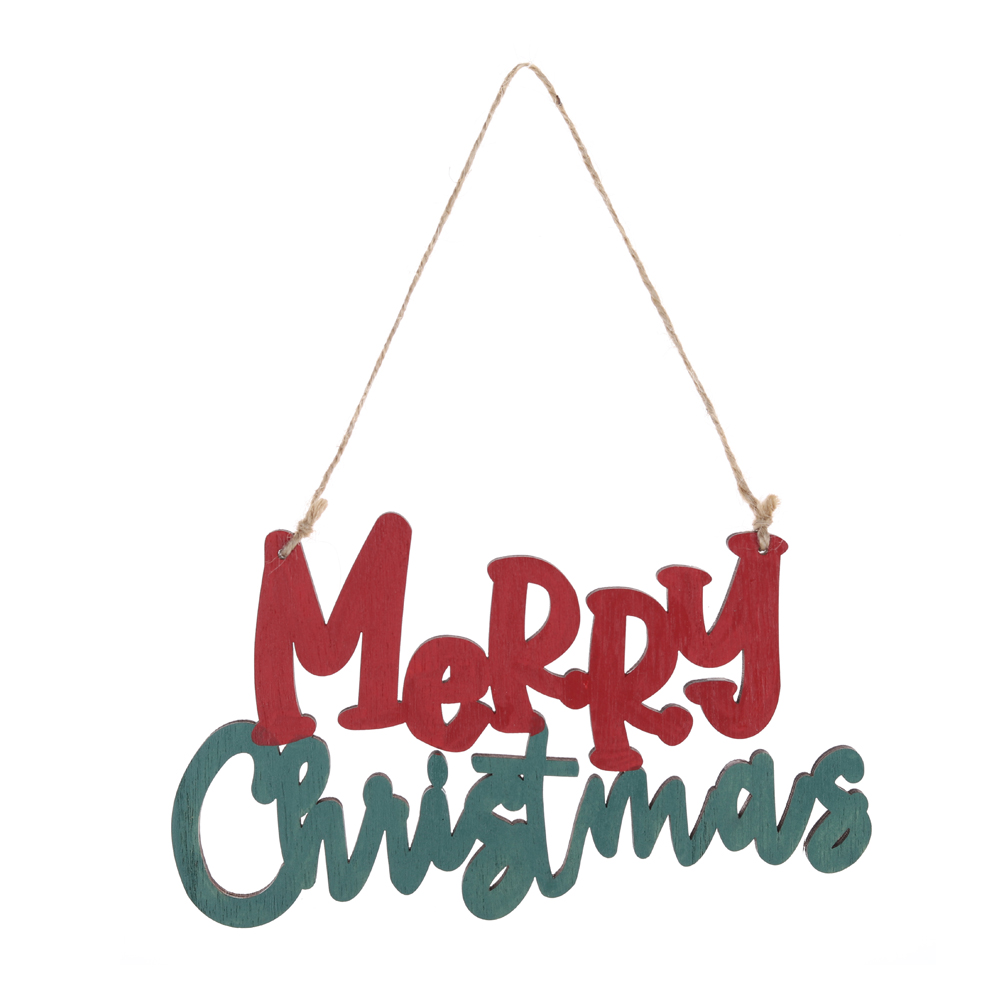 OEM Frohe Weihnachten Haustür hängende Ornamente Fabrikpreis-Tangchen 4