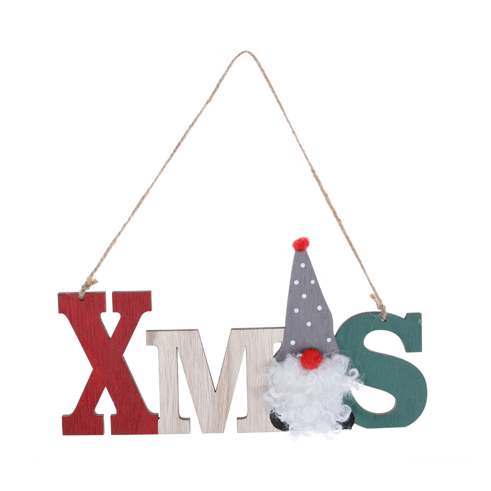OEM Frohe Weihnachten Haustür hängende Ornamente Fabrikpreis-Tangchen 8