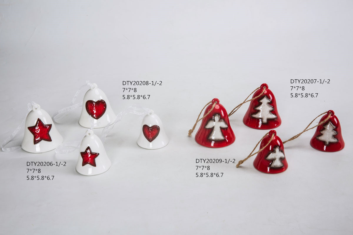 Estatuas navideñas de cerámica para mesa, lindas figuras de reno, venta al por mayor 2