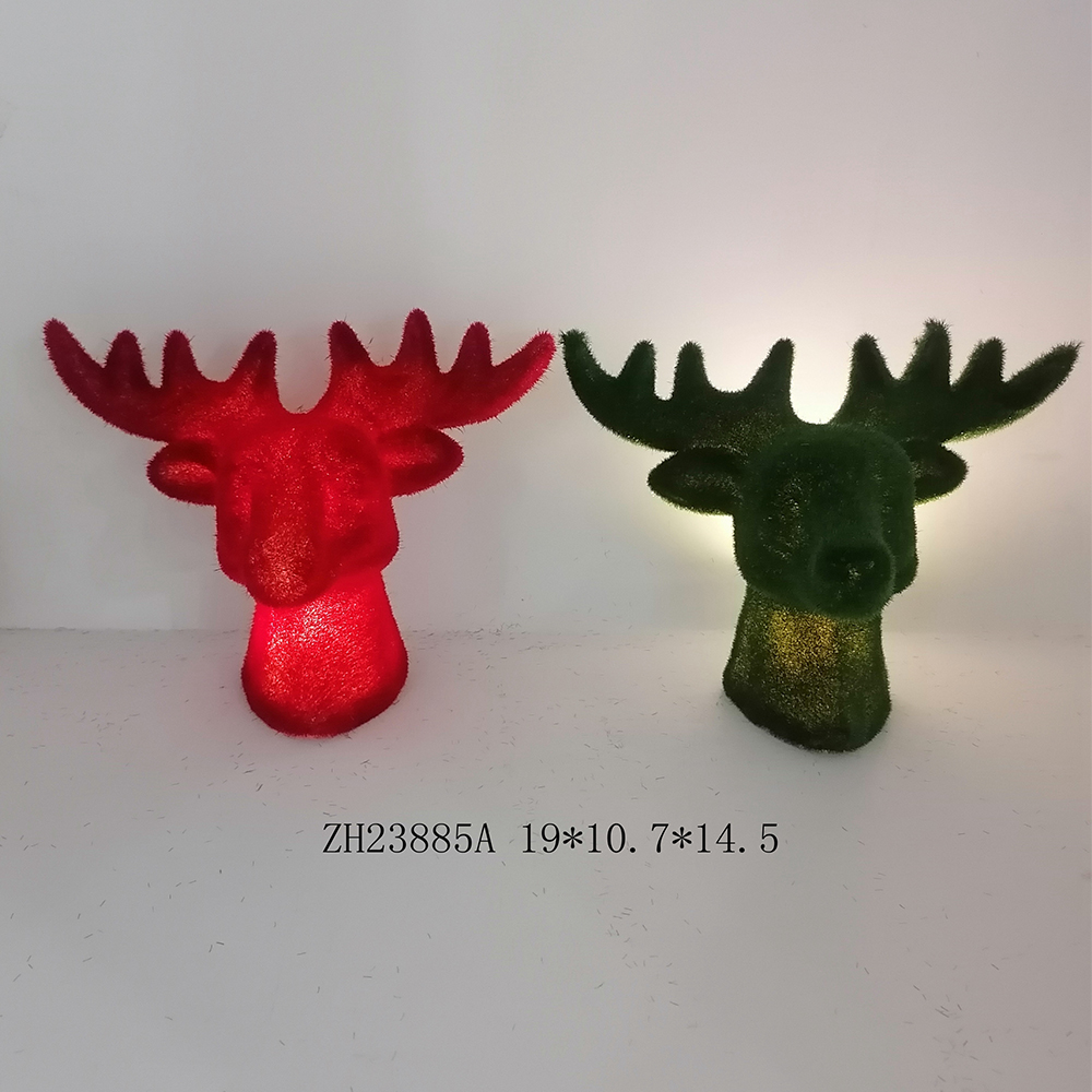 Weihnachten Home Party Favor LED Licht Up Keramik Schneemann Figurine Tabletop Dacorations 7