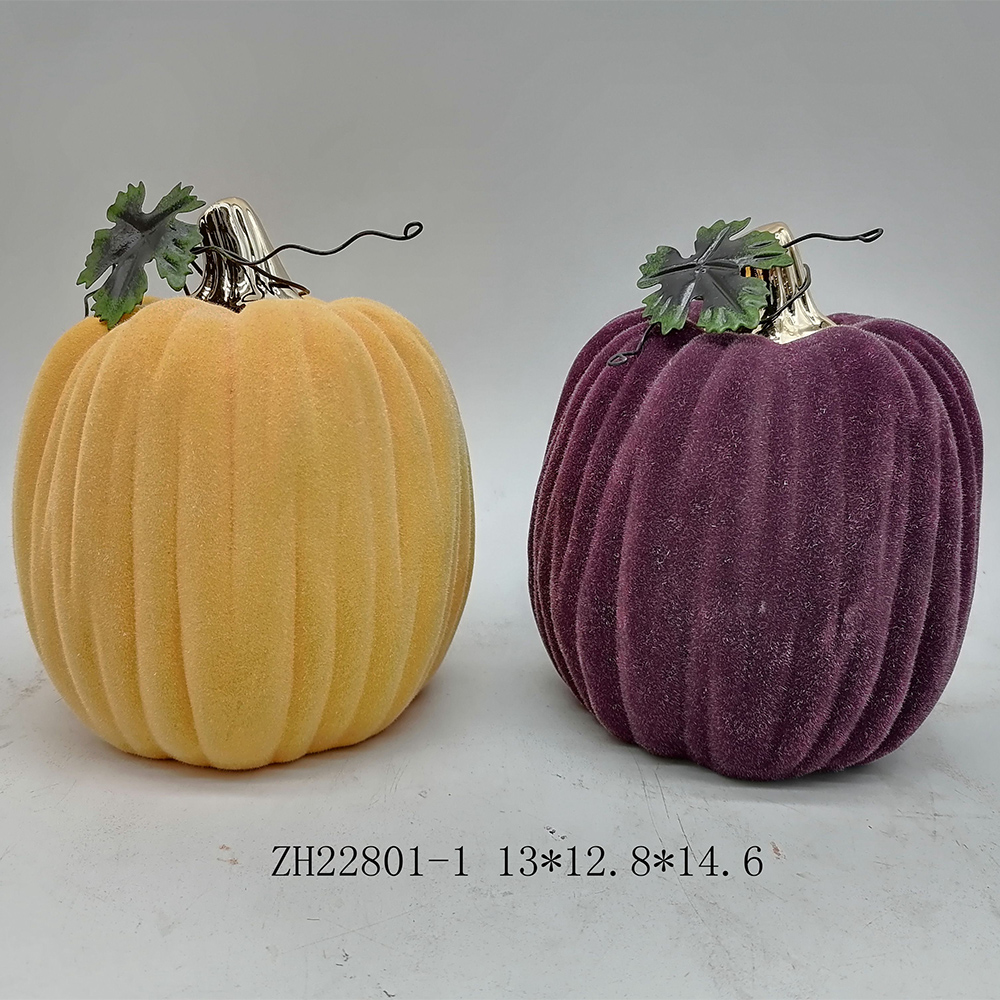Calabazas de Halloween, decoraciones y artesanías de cerámica 5