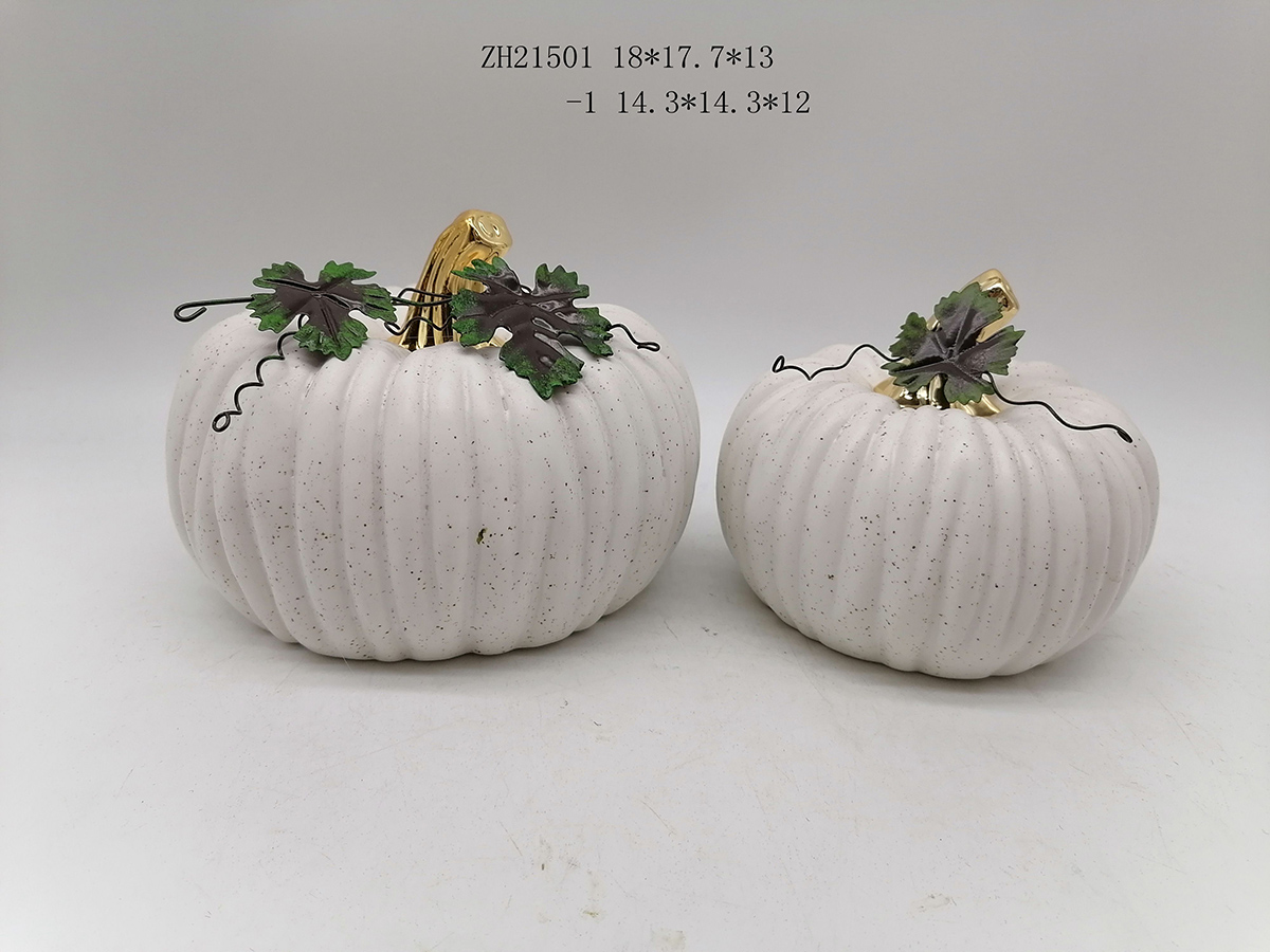 Tangchen Halloween-Kürbis-Dekoration, Keramik, Kunsthandwerk, Heimdekoration 1