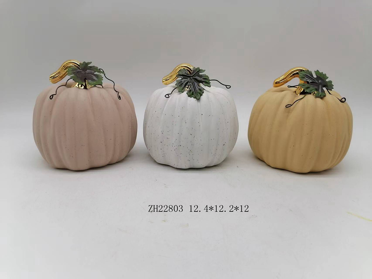 Tangchen Halloween Pumpkin Decorative Ceramic Decoration Festival Crafts 3