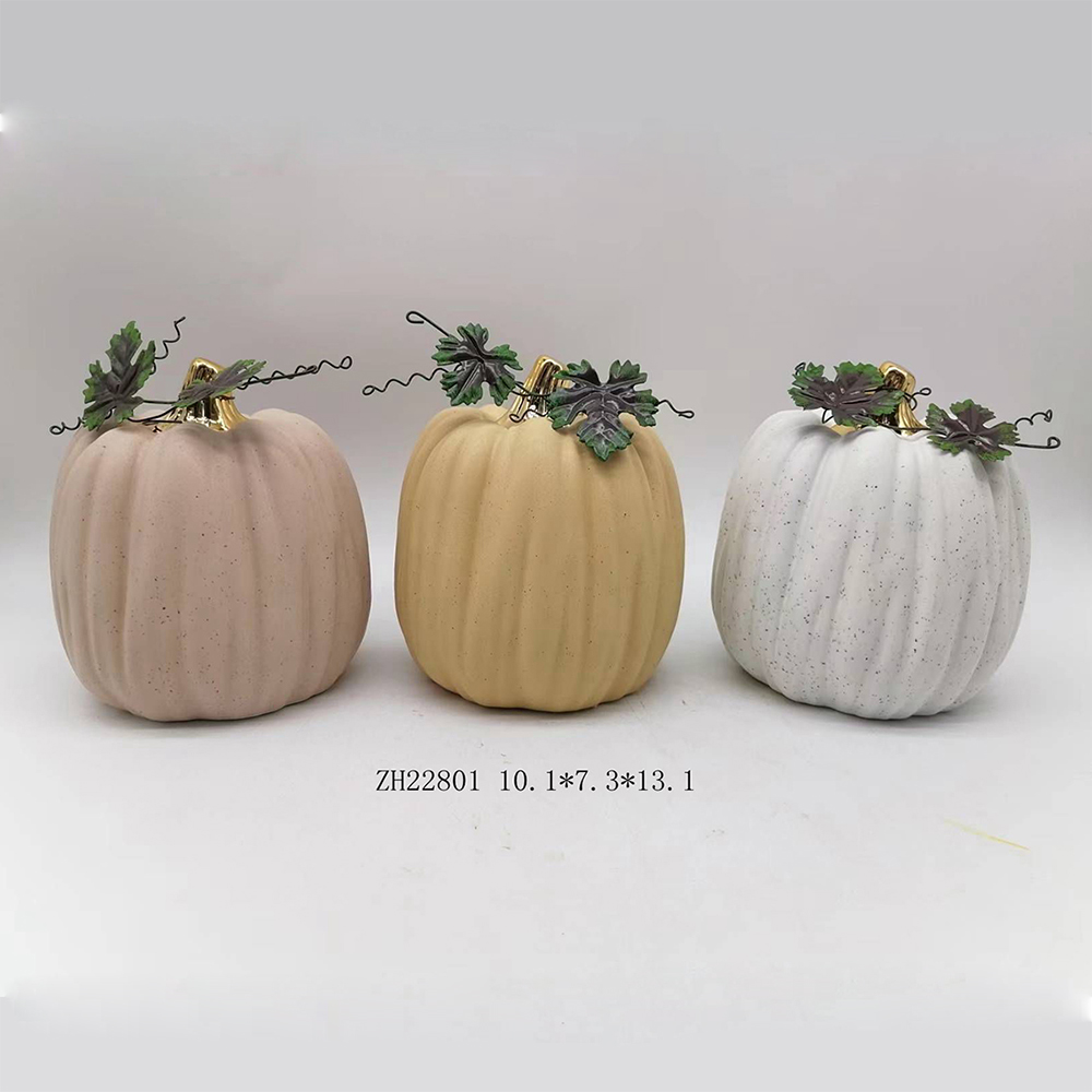 Tangchen Halloween Pumpkin Decorative Ceramic Decoration Festival Crafts 2