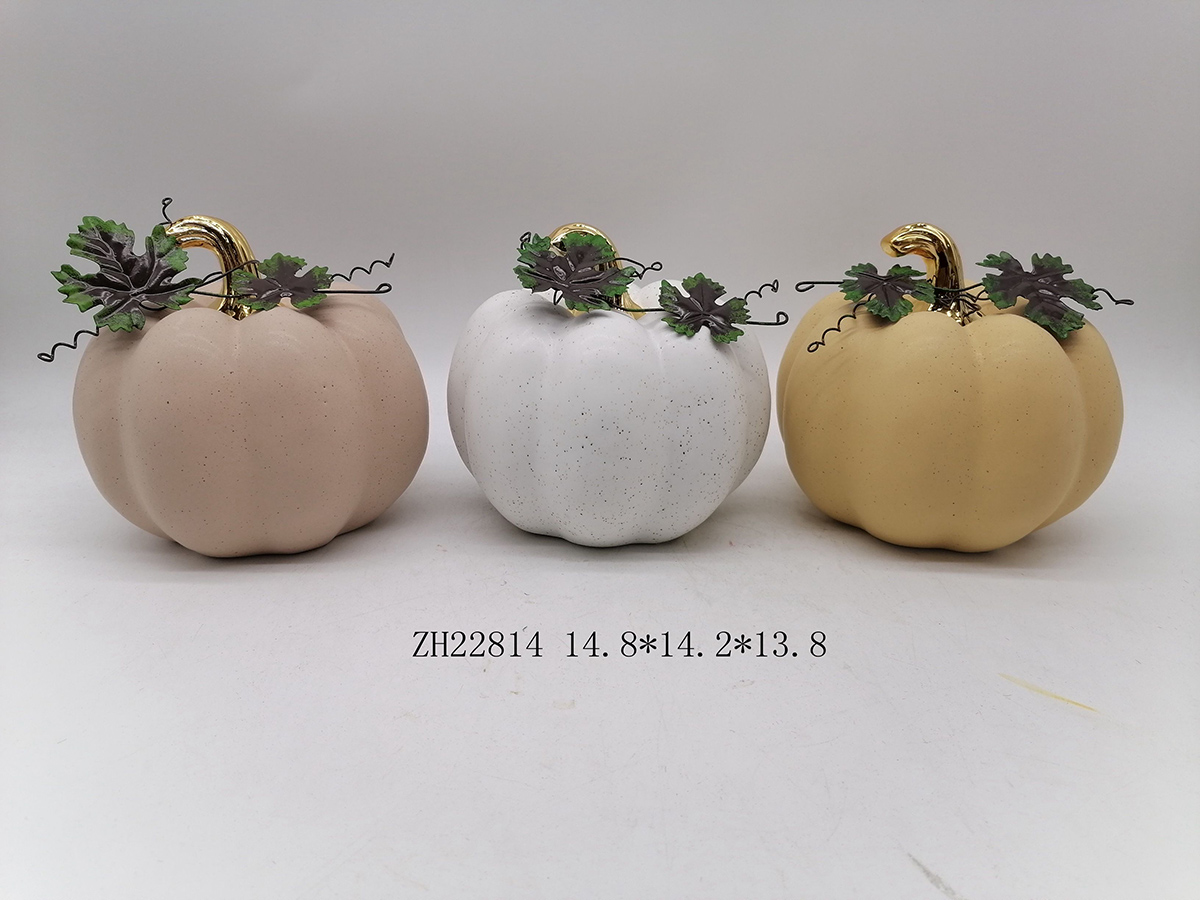 Tangchen Halloween Pumpkin Decorative Ceramic Decoration Festival Crafts 5