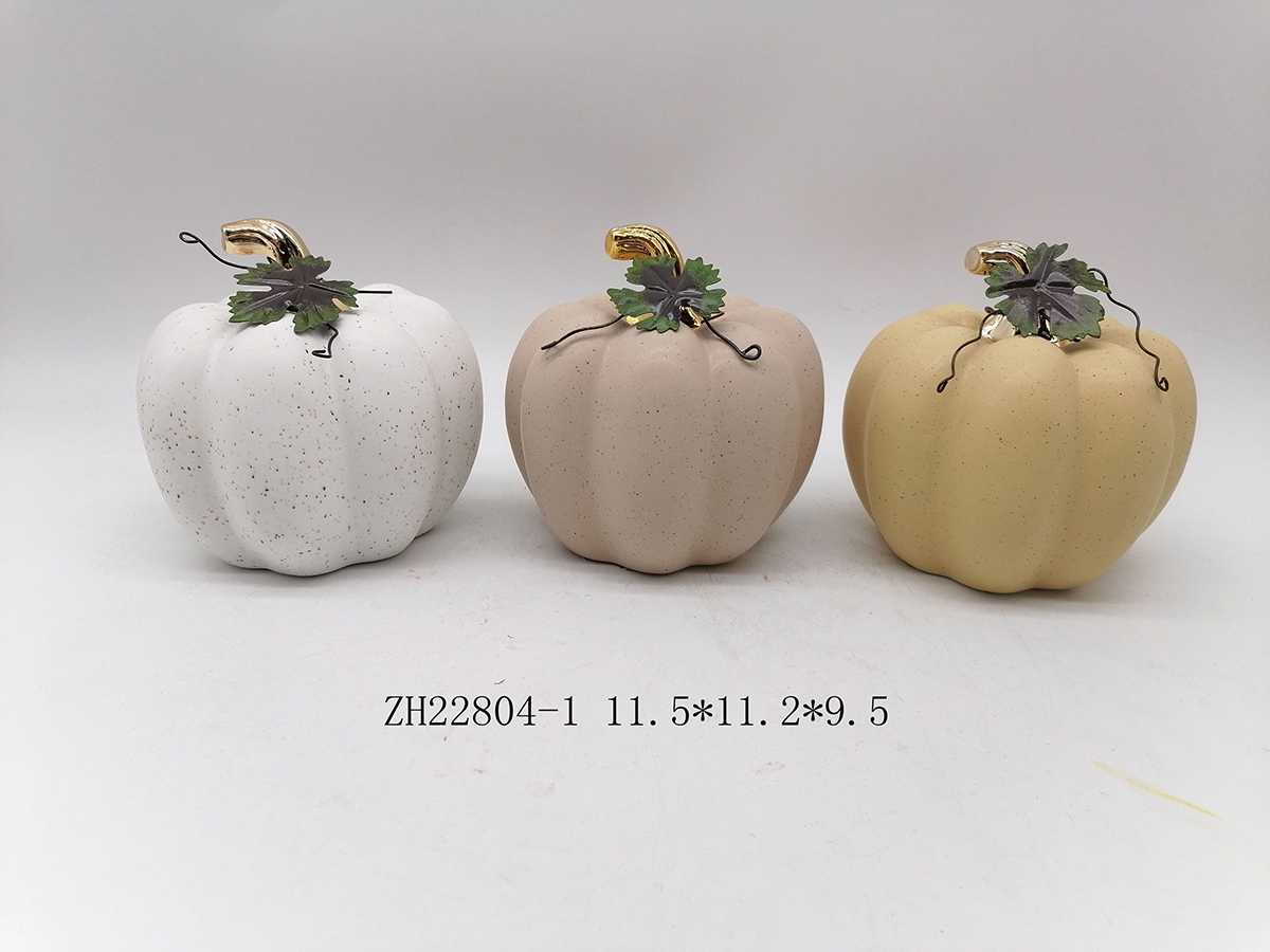 Tangchen Halloween Pumpkin Decorative Ceramic Decoration Festival Crafts 4