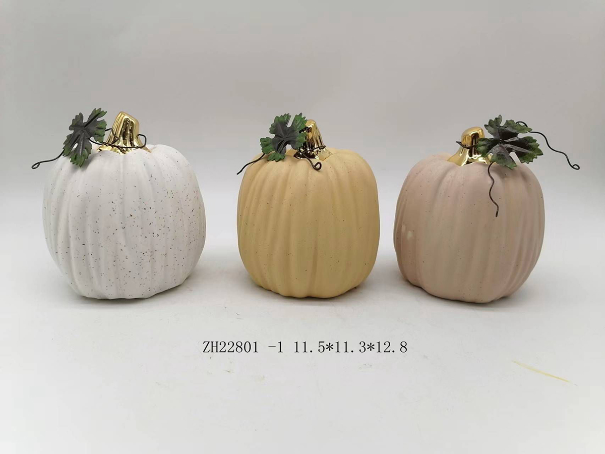 Tangchen Halloween Pumpkin Decorative Ceramic Decoration Festival Crafts 6