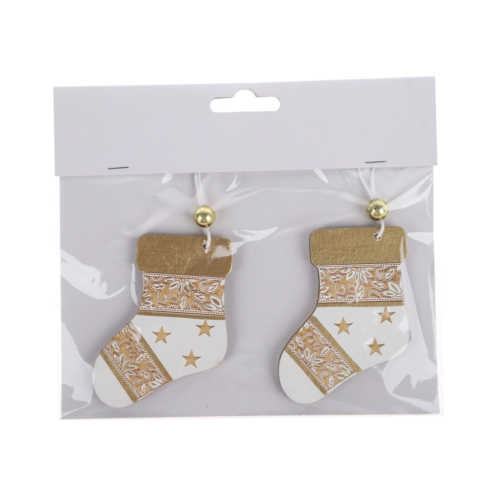 Adornos vintage para árbol de Navidad, adorables mini pájaros de madera colgantes para decoración de fiestas navideñas en casa. 1
