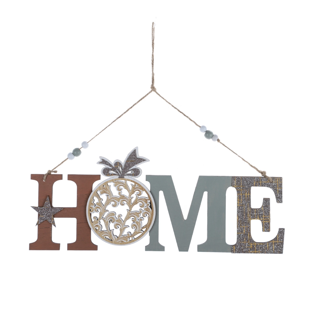 Willkommen Wand Winter rustikale Holz Weihnachten Tür hängen Urlaub Weihnachten Home Zeichen Dekoration 1