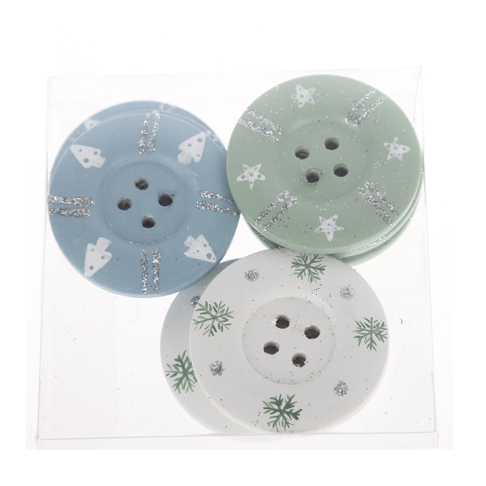 DIY Handgemachte Ornament Weihnachten Party Dekorationen Nähen Handwerk Manuelle Taste Malerei 5