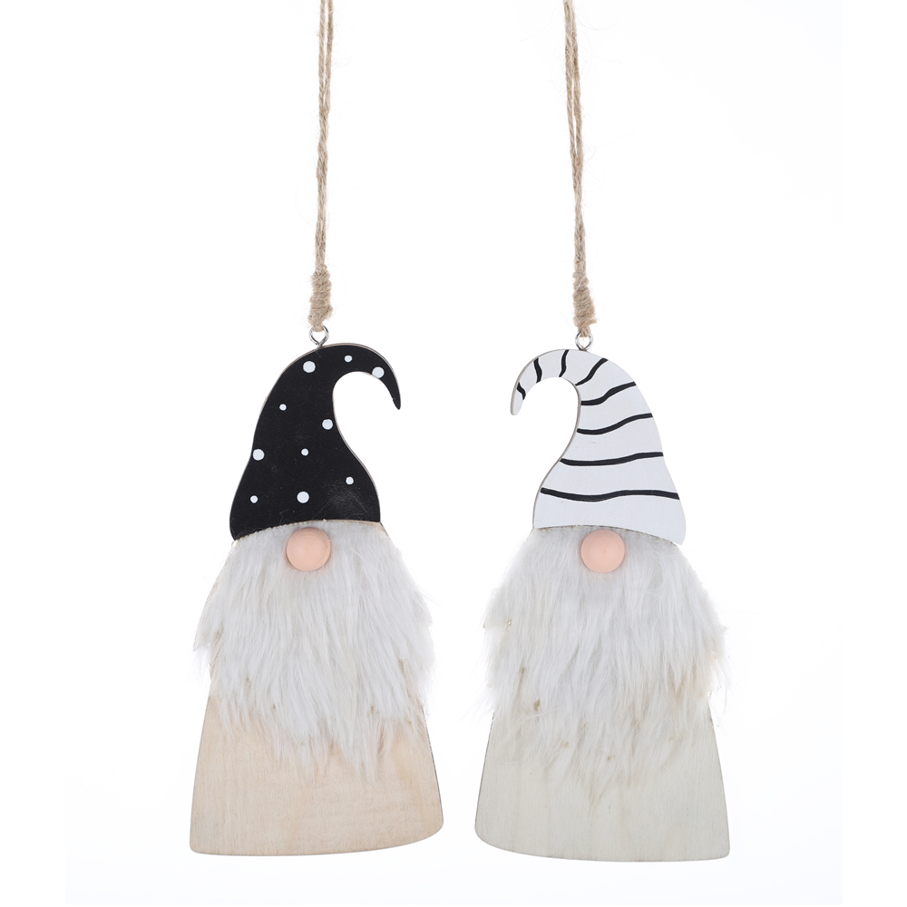 Niedliche Mini-Weihnachtsbaumdekoration, Weihnachtsmann, schwedische Zwerge, Ornamente 3