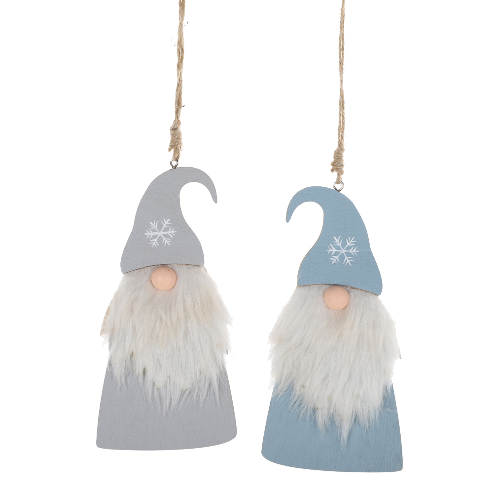 Niedliche Mini-Weihnachtsbaumdekoration, Weihnachtsmann, schwedische Zwerge, Ornamente 6
