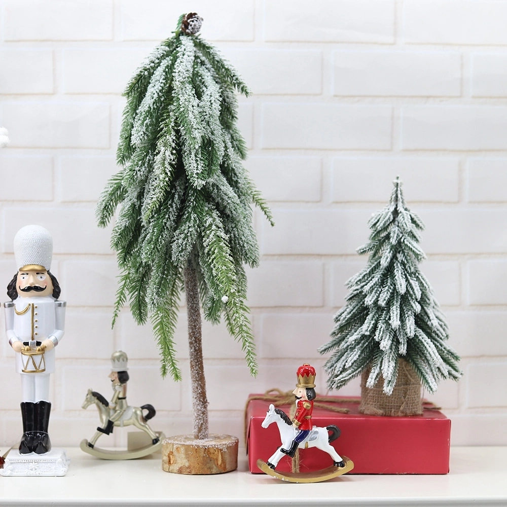 Weihnachten Baum Home-Office Party Bauernhaus Veranda Weihnachten Dekorationen Künstliche Tisch 1