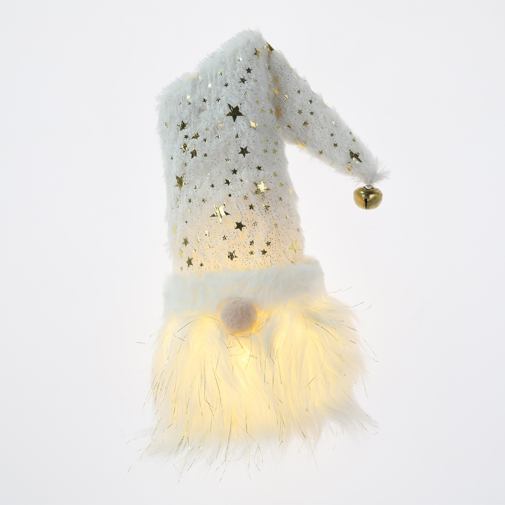 LED Gnome Licht Nordic Gesichtslosen Alten Mann Weihnachten Stoff Decor Winter Warme Ornamente 3
