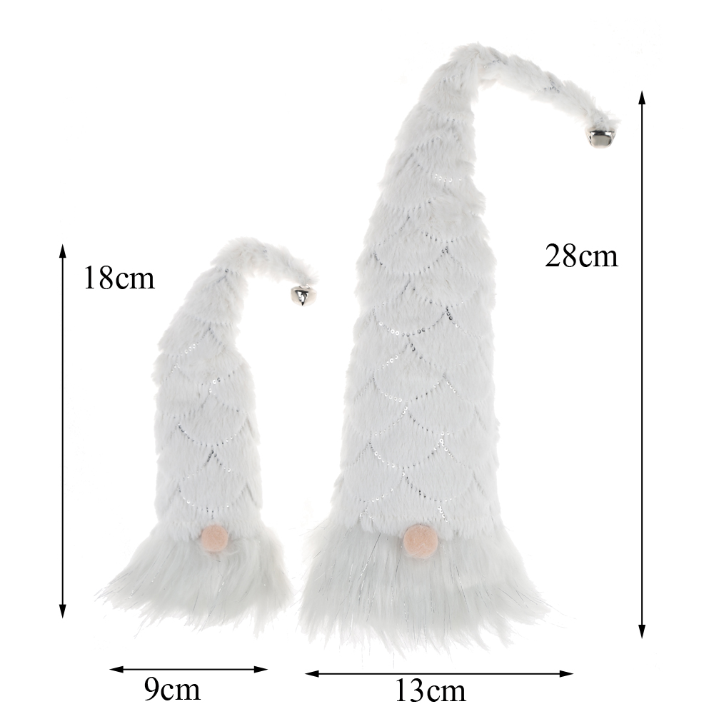 LED Gnome Licht Nordic Gesichtslosen Alten Mann Weihnachten Stoff Decor Winter Warme Ornamente 8