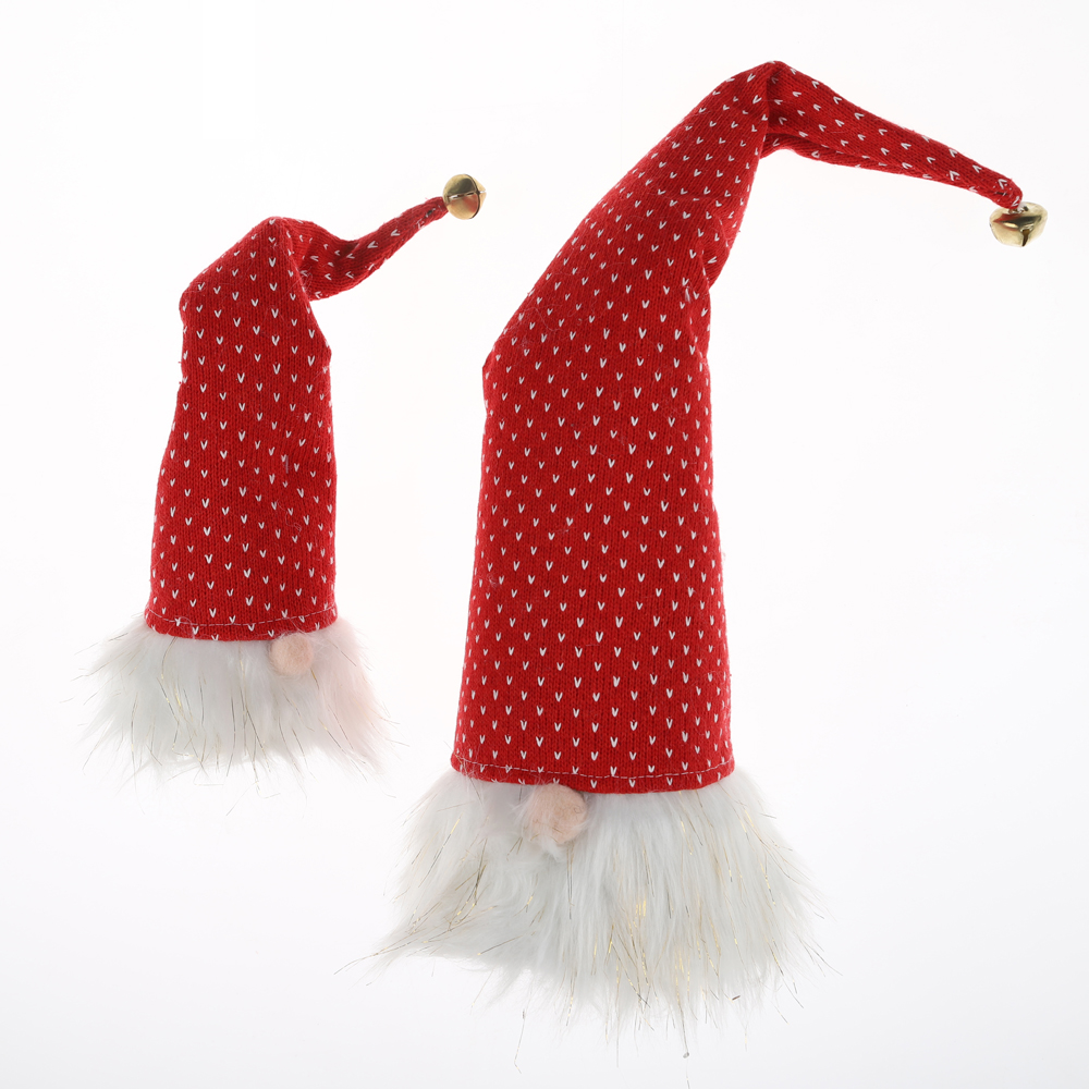 Großhandel Leuchtende Gnome Weihnachten Gesichtslosen Alten Mann Decor Winter LED Ornamente 1