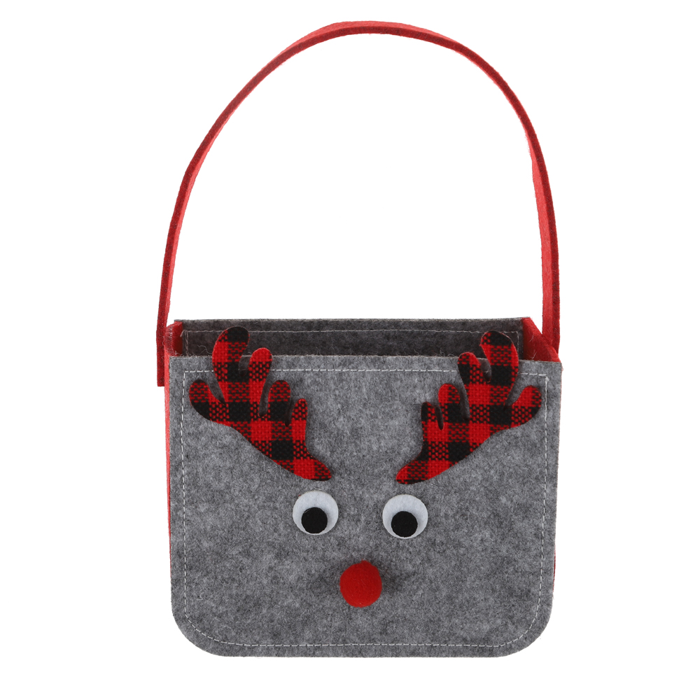 Großhandel Weihnachten Süßigkeiten Taschen Filz Geschenk Taschen Kinder Geschenke Winter Urlaub Requisiten 2