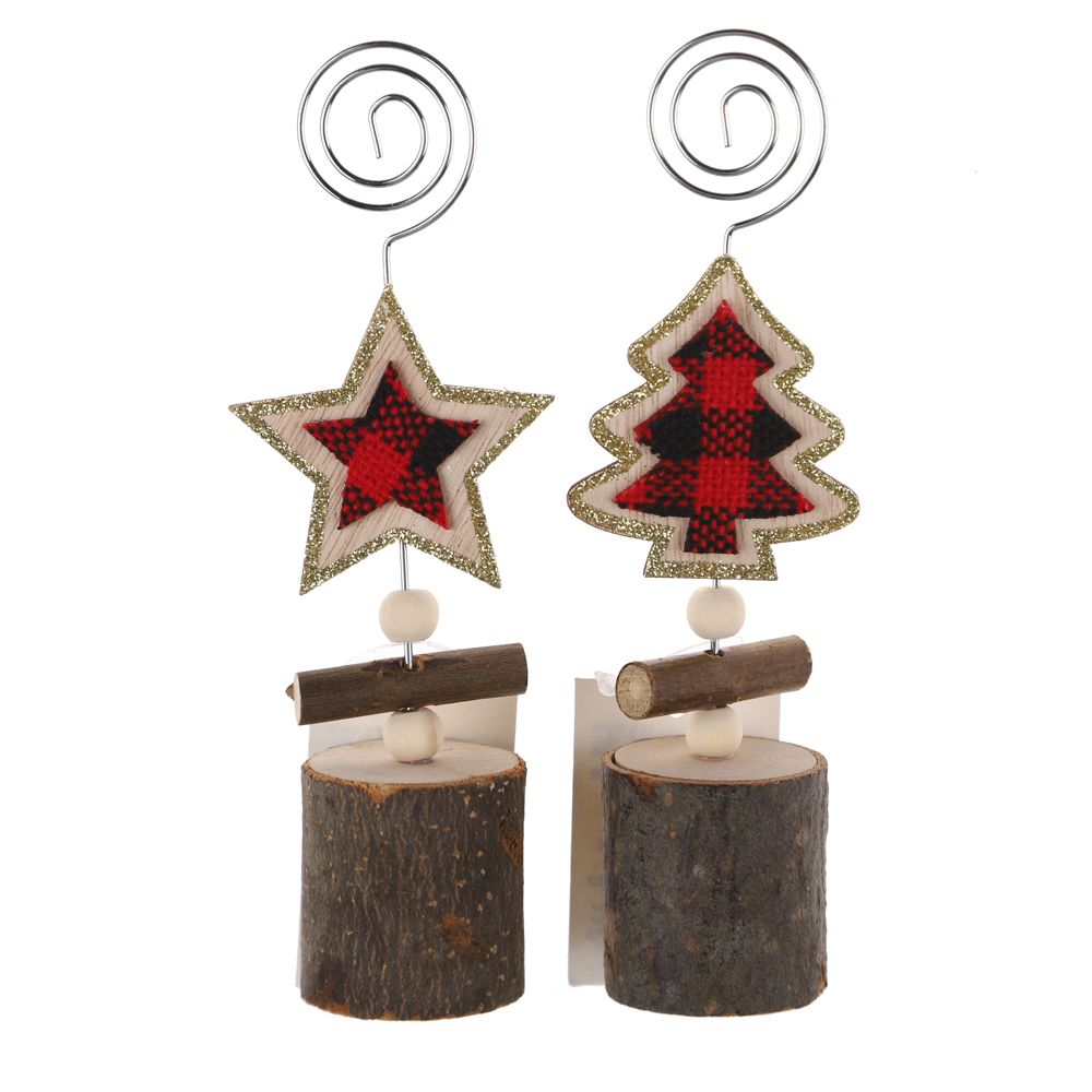 Производитель войлочных клипс для пня Elk Memo Clip Xmas Tabletop Decor Rectang 3