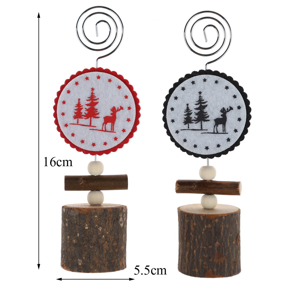 Производитель войлочных клипс для пня Elk Memo Clip Xmas Tabletop Decor Rectang 8