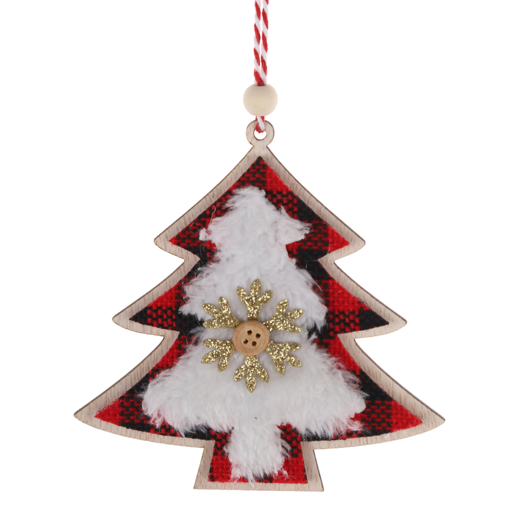 Letrero de madera con letras navideñas de Papá Noel, gnomo colgante de bienvenida para puerta, decoración colgante 3