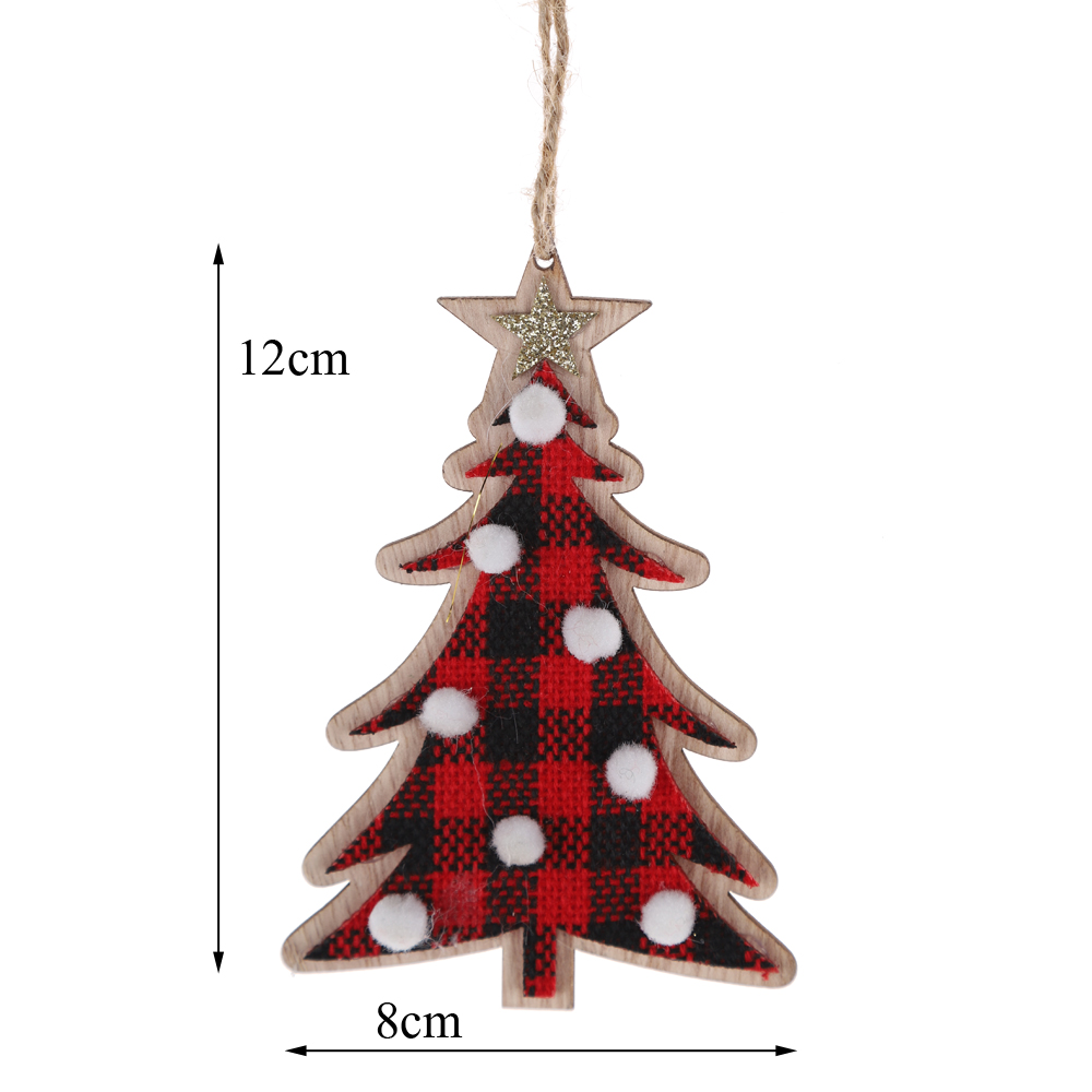 Letrero de madera con letras navideñas de Papá Noel, gnomo colgante de bienvenida para puerta, decoración colgante 5