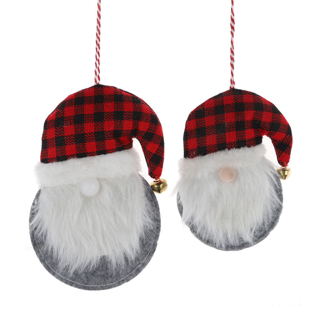 Großhandel Weihnachtsbaum Dekor Hängen Stoff Gnomes Hängen kinder Urlaub Geschenke 1