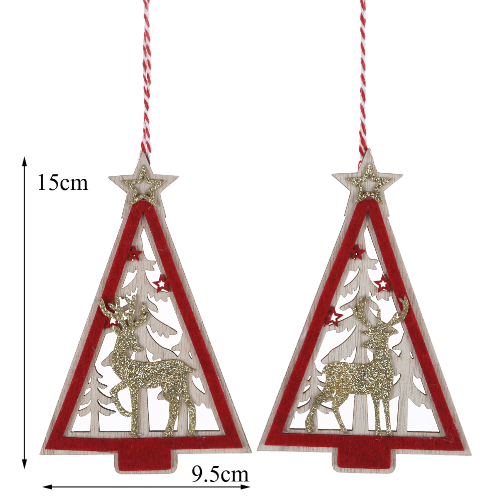 Noel Baum Dekorationen Weihnachten Kinder Handwerk Weihnachten Baum Ornament Gnome <000000> Hirsch Hängen 3