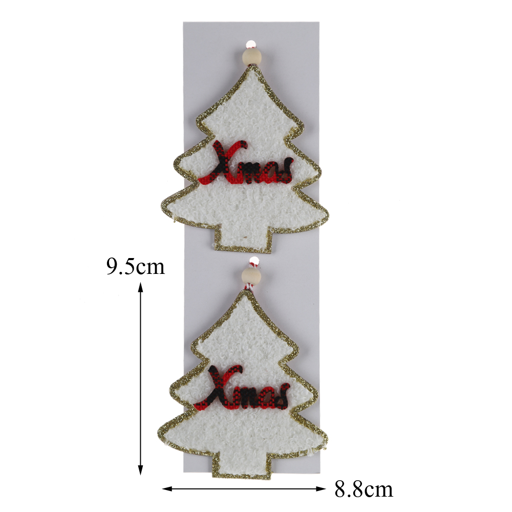 Neues Design Weihnachten Holz Hängen Weihnachtsbaum Liebe Anhänger Winter Decor 7
