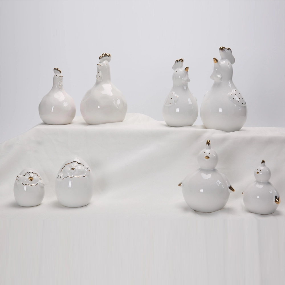 Ostern Hen Figurine Ornamente Keramik Nette Huhn Frühling Ostern Tisch Dekoration Keramik 1