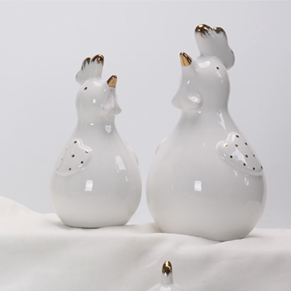 Ostern Hen Figurine Ornamente Keramik Nette Huhn Frühling Ostern Tisch Dekoration Keramik 4