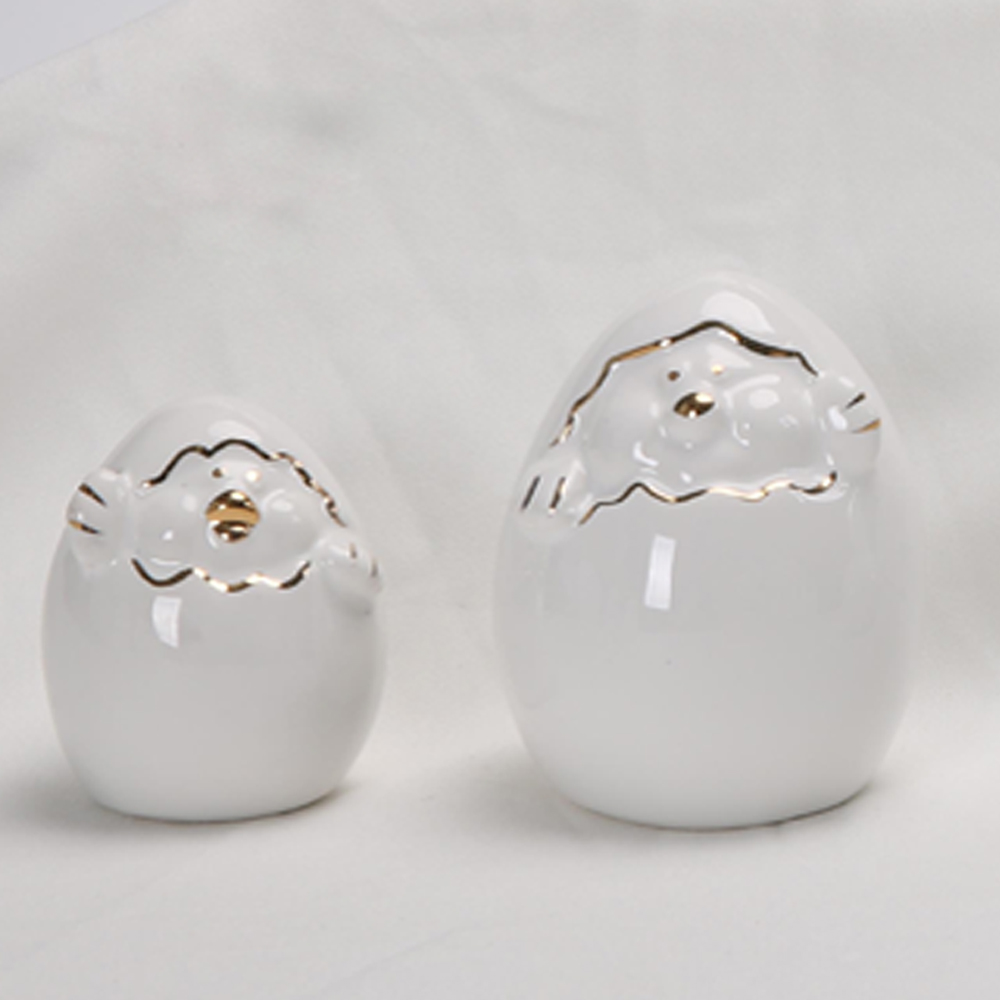 Ostern Hen Figurine Ornamente Keramik Nette Huhn Frühling Ostern Tisch Dekoration Keramik 5