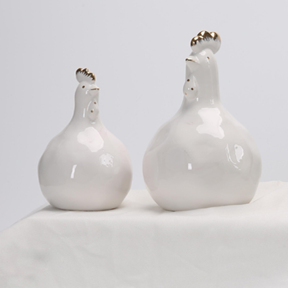 Ostern Hen Figurine Ornamente Keramik Nette Huhn Frühling Ostern Tisch Dekoration Keramik 6