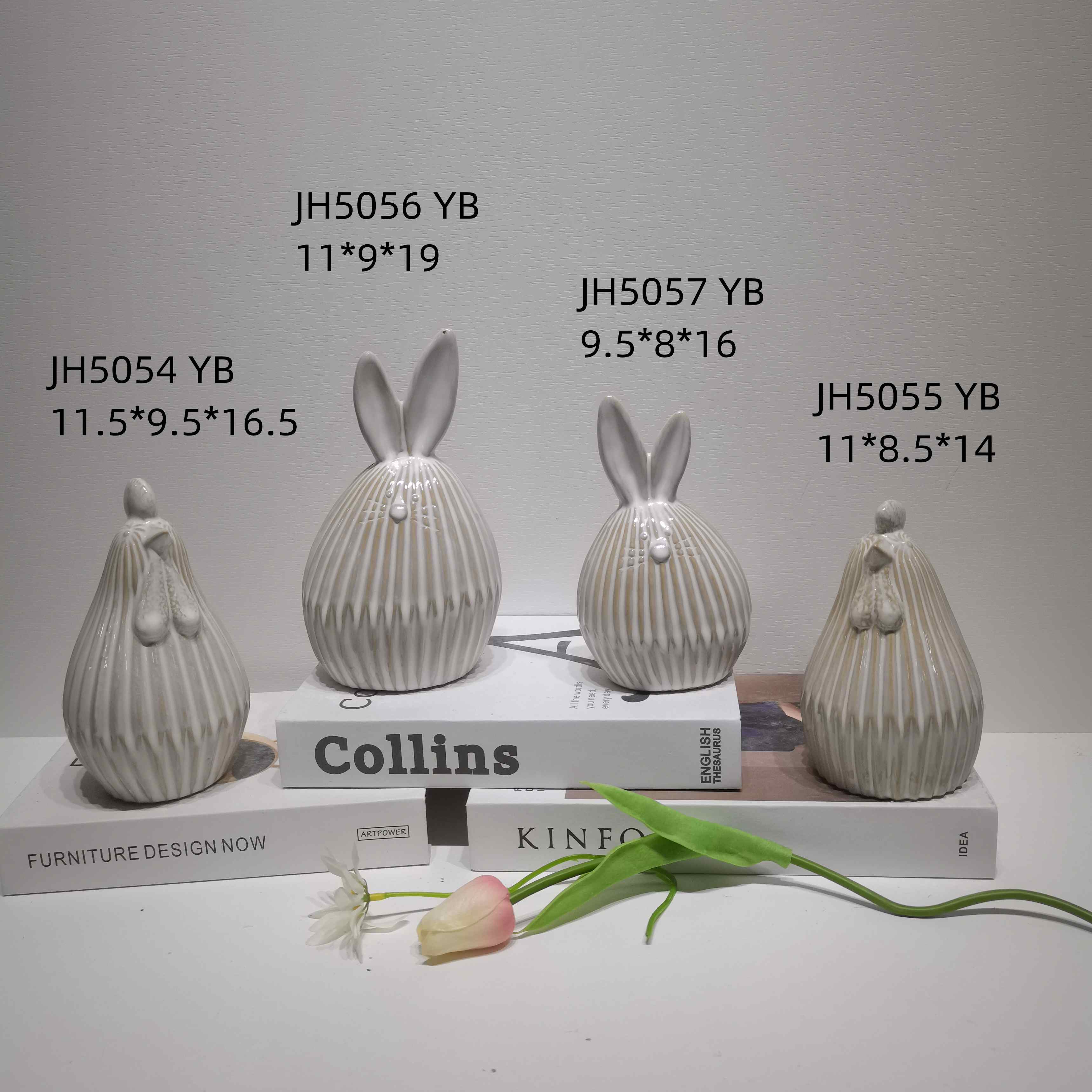 Moderne Statue Schreibtisch Ornament Ostern Tier Miniaturen Huhn Keramik Ostern Henne Figur 1